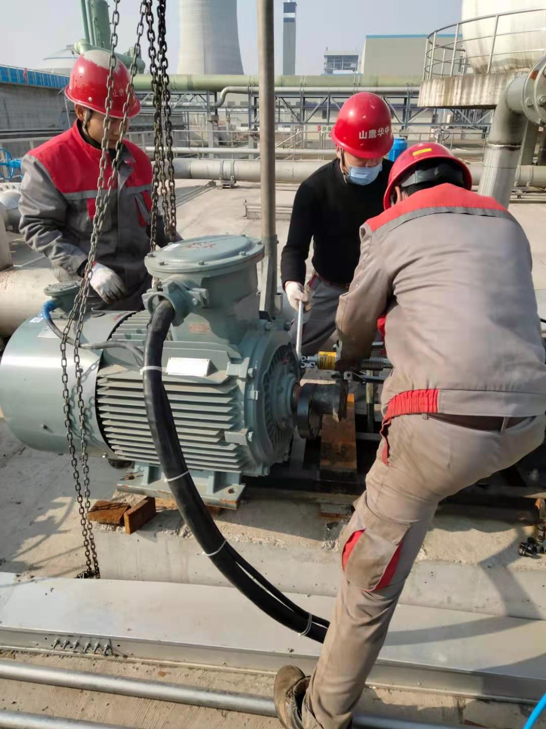 羅茨風機使用現(xiàn)場