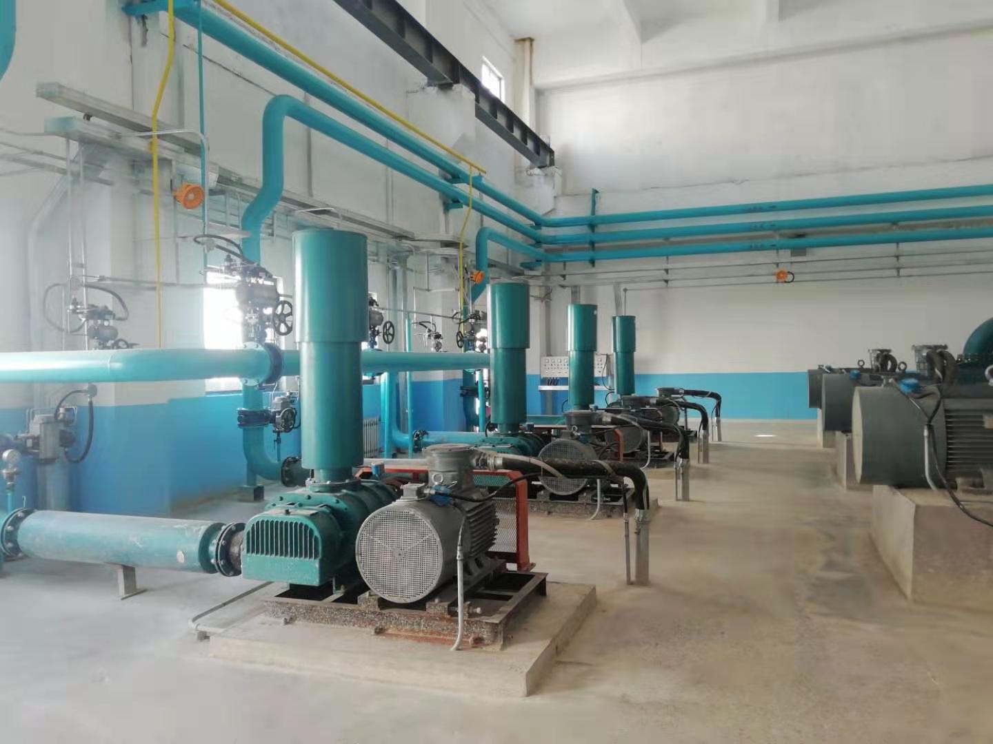 羅茨風(fēng)機使用現(xiàn)場