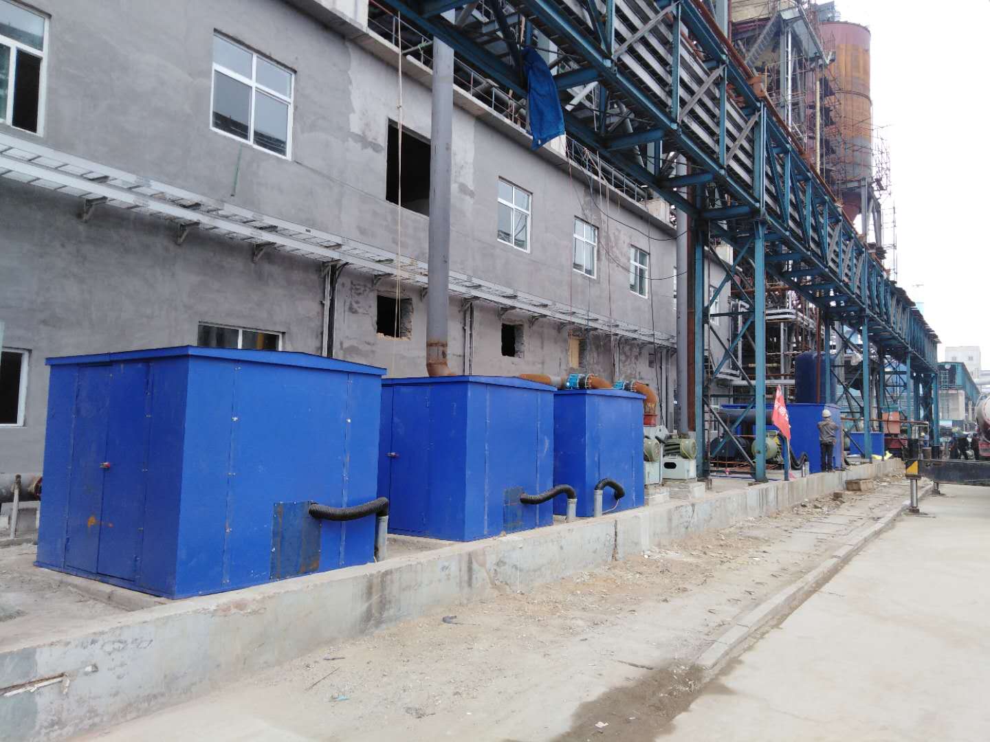 羅茨鼓風機使用現(xiàn)場